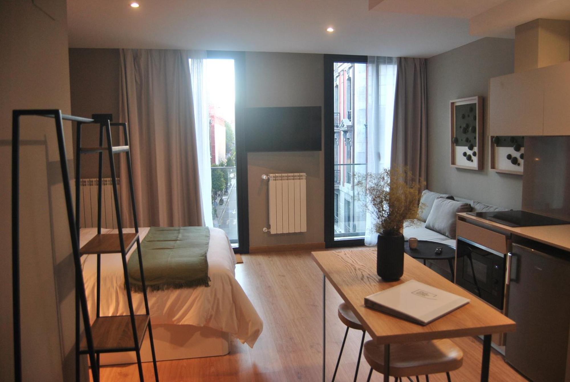 Zalle Oviedo Suites Bagian luar foto